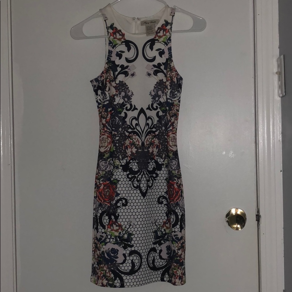 Multi colored bodycon dress